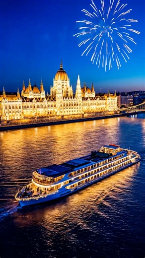 Budapest on a boat makes the New Year’s Eve experience unique with breathtaking views on the capital together with plenty of colorful programs. The real festive mood comes with live music and a romantic dinner – all these await on NYE in Budapest! https://budapestnewyear.com/budapest-new-years-eve-cruise/ #budapest #newyear #2026 #budapestnewyear #danube | Budapest, Hungary