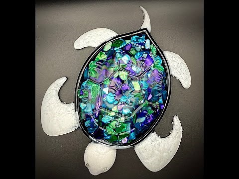 Stunning! How I made this resin Turtle? Beginner friendly #resin #gift #diy #easy #resinart