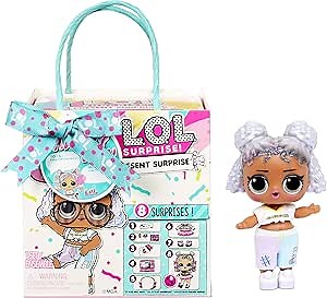L.O.L. Surprise! Present Surprise™ Series 3 Birthday Month Theme with 8 Surprises (2 Sticker Sheets)