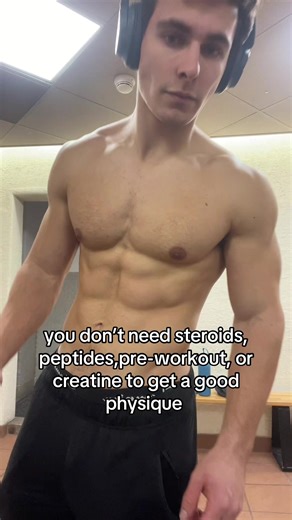 do it NATURALLY #natural #peptides #preworkout #gymtok #tren