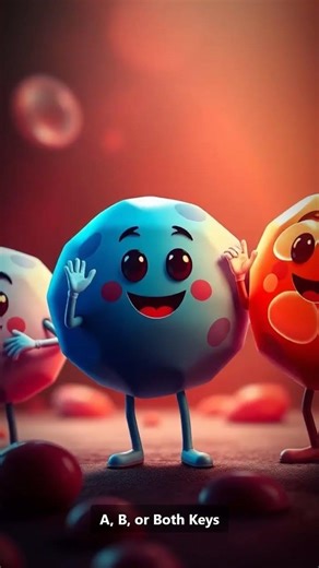 Why Do We Have Different Blood Types? The Amazing A, B, AB, O Story! 🩸✨