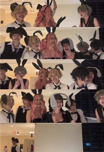 before anyone comments: our hyuna was feeling sick so she couldn’t join us but this video is so silly we were so not locked in sua: @margart.cos mizi: @winnie ૮˶- ﻌ -˶ა⌒)ᦱ luka: @kohmaedas ivan: @caspian acorn: @Bri #katsucon #cosplayconvention #alienstage #mizisua #ivantill