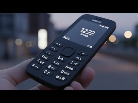 Nokia 222 (2026) – Classic Feature Phone with Long-Lasting Battery