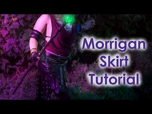 Morrigan [Dragon Age] Cosplay Tutorial Part 4: Skirt