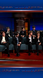 Hello. This is THE LATE SHOW. Smile… because the world got back BTS (방탄소년단)'s Worldwide Handsome Jin today! #Colbert #BTS #BTSArmy | The Late Show with Stephen Colbert