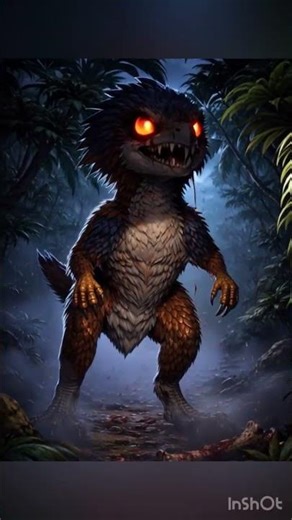 Bambiraptor transformation into a giant terrifying monster! #aianimation #dinosaur #pterosaurus