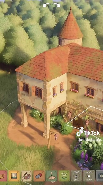 Explore Inside Buildings with First Person Camera | Tiny Glade Demo