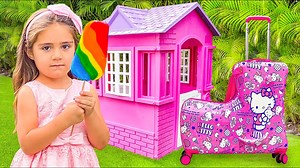 Mia tomó una maleta y se fue a vivir a otra casa Nastya Artem Mia | El Mejor Jugador Del Mundo Es Cristiano Ronaldo Goat