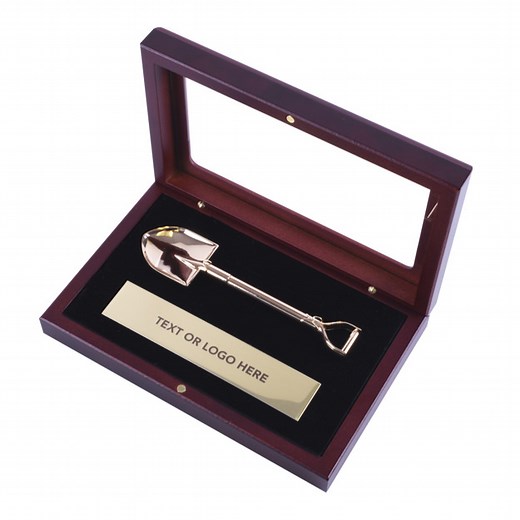 Groundbreaking Mini Shovel Display Keepsake