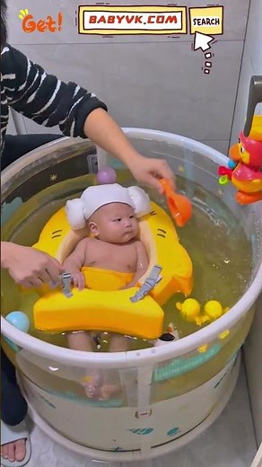 Want Your Baby to Play Safely in Water? Try the Baby Bathtub Float! #BabyFloat