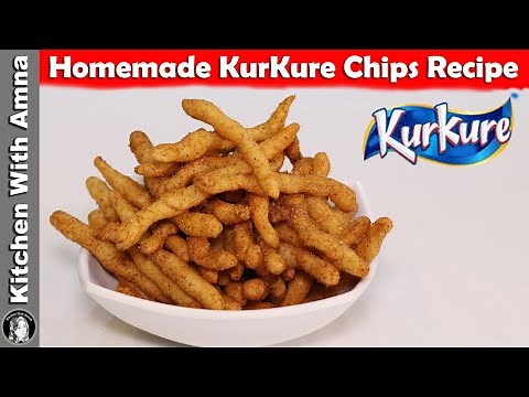 KurKure Chips Recipe | How to make KURKURE at home | Kitchen With Amna