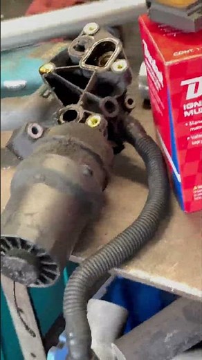 Volkswagen Passat oil filter housing removal … #mechanic #youtubeshorts