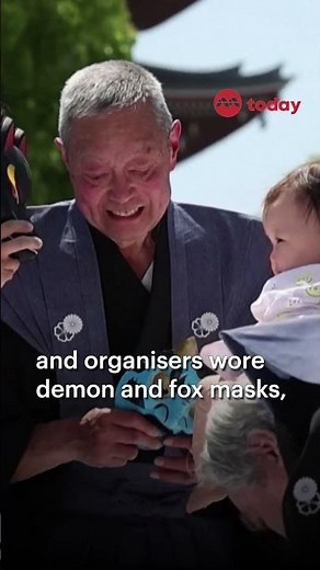 👶🏻 100 crying babies face off at annual sumo festival in Tokyo temple