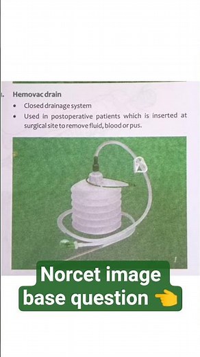 Hemovac Drain (closed drainage system)