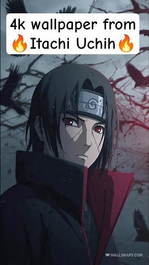 #animeedits 🔥 Itachi Uchiha 🔥 #tutorial ( Itachi 4k wallpaper edit)