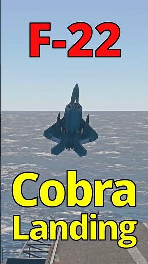 F-22 Cobra Maneuver Aircraft Carrier Landing in Microsoft Flight Simulator!