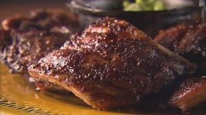 Buccaneer Baby Back Ribs With Pineapple Barbecue Sauce