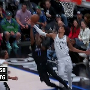 2.2M views · 64K reactions | KYRIE WITH THE FINISH OVER WEMBY 略 Kyrie Irving | Dallas Mavericks | NBA on ESPN | Facebook