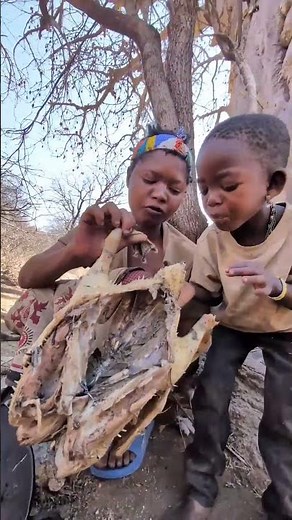 The daily life and diet of the Hazarbi tribe
