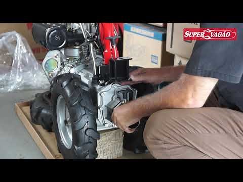 Motocultivador com Segadeira