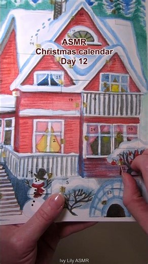 Day 12 ASMR advent calendar opening