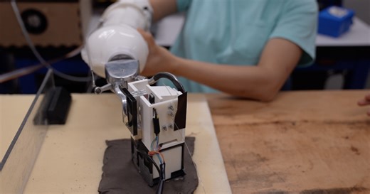 Lab testing haptics device in prosthetic hands to help users with grip