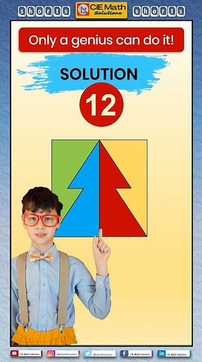 ✅Solutions on dividing a square into 4 equal and identical parts [Part 3] | math tricks & puzzles