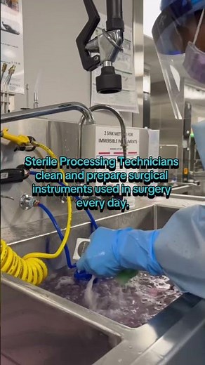 Looking for a way into healthcare without years of school? Sterile Processing Technicians work