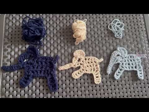 Easy Tiny Crochet Elephant