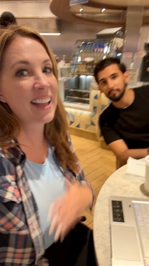 183K views · 679 reactions | Putting in work on a cruise ship ain’t too bad.  One fun thing about Carnival’s Excel ships is the center stage. The downside is that seating there can be a little awkward and limited, but being able to see shows (and rehearsals) while just chilling or walking around the ship is really fun. #cruise #cruiselife #cruisetravel #cruiseship #cruisetips | Professor Melissa | Facebook