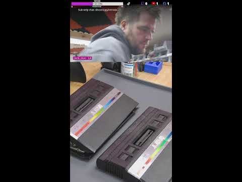 Atari 2600 Jr Worlds Cleanest Video (Portrait)