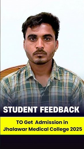 Student Feedback for Unisys Global : MBBS Admission in Jhalawar Medical College 2025| #shorts #neet