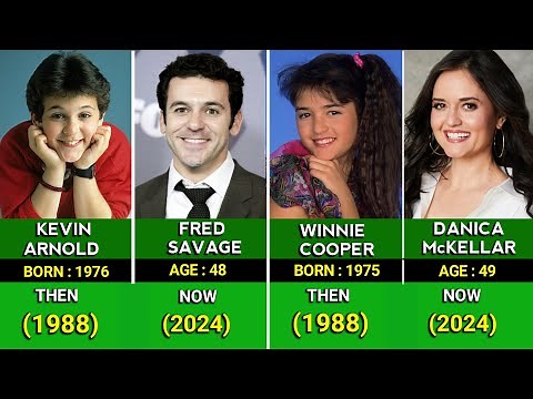 The Wonder Years Cast Then And Now