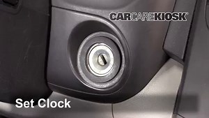 How to Set the Clock / Change Time on a 2008 Hyundai Entourage GLS 3.8L V6