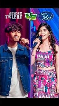 Top 5 India's most viral contestant 😱🔥 | IGT vs India idol | who's No.1? shorts #krishmondal #song