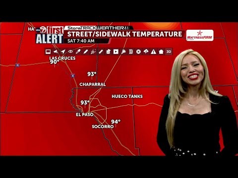 ABC- 7 First Alert: Scorching heat and thunderstorm chances
