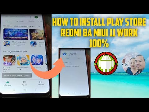 how to fix/install play store redmi 8a china version miui 11, miui 12 success 100%