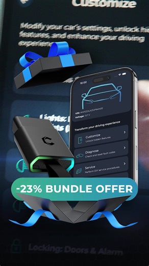 💰Exclusive Bundle Deal—Just for You!🚗 Get the Carista EVO Scanner plus 12-month App access—your all-in-one kit for diagnostics, customizations, and car care. Limited-time offer! | Carista