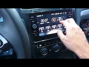 VW Golf VII MK7 2018 + Android 6.0 box in original Discover media