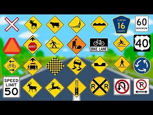 Only Sharp Drivers Know These 40 Road Signs! (Most Fail) 🛑