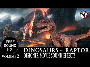 Dinosaur Sound Effects pack Volume 2 🎵