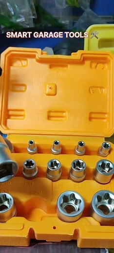 14PCS E TYPE SOCKET SET || Flower socket set || E-Torx star sockets #extensionsocket #socketset
