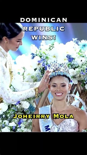 🚨 Miss World 2026 WINNER: Dominican Republic (Joheirry Mola) 👑