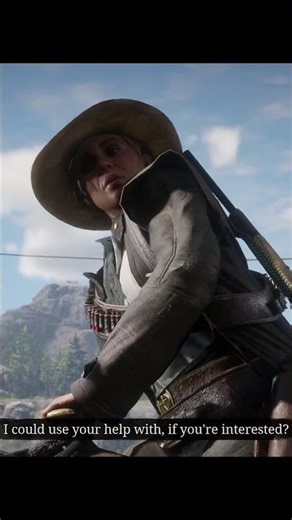 Hold on to it for me. #reddeadredemption2 #rdr2 #shorts