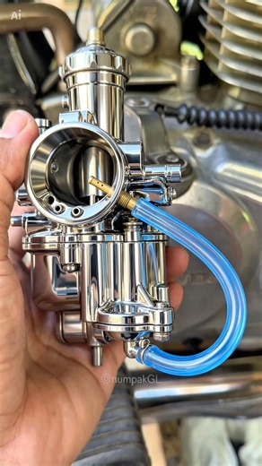 making a simple power jet system ⚙️ #carburator #mechanic #unitedstates