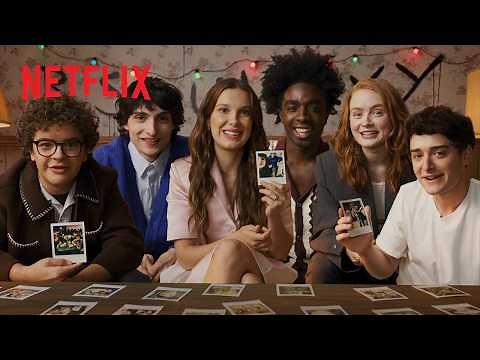 キャストが振り返る『ストレンジャー・シングス』の10年 - Netflix