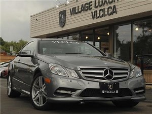 2012 Mercedes-Benz E350 [AMG Sport Coupe] in review - Village Luxury Cars Toronto