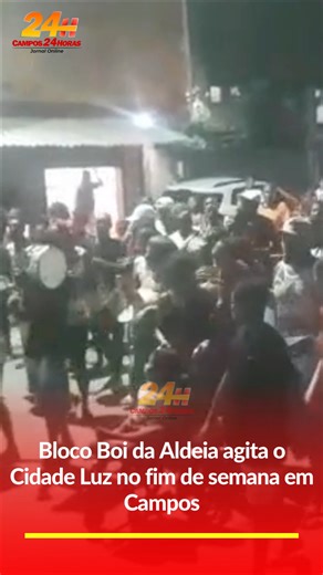 O Bloco Boi da Aldeia tomou conta do Parque Cidade Luz e transformou o fim de semana em Campos em um grande espetáculo de cultura e animação. O desfile contou com o apoio da Associação Coroa Imperial e reuniu foliões em uma celebração marcada por música, cores e tradição. | Campos 24 Horas