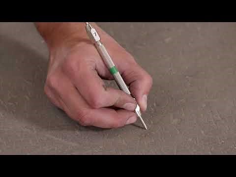 How to use a mohs' concrete hardness test kit by NewGrind