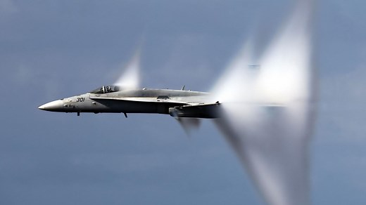 Que se passe-t-il lorsqu'un avion franchit le mur du son ?